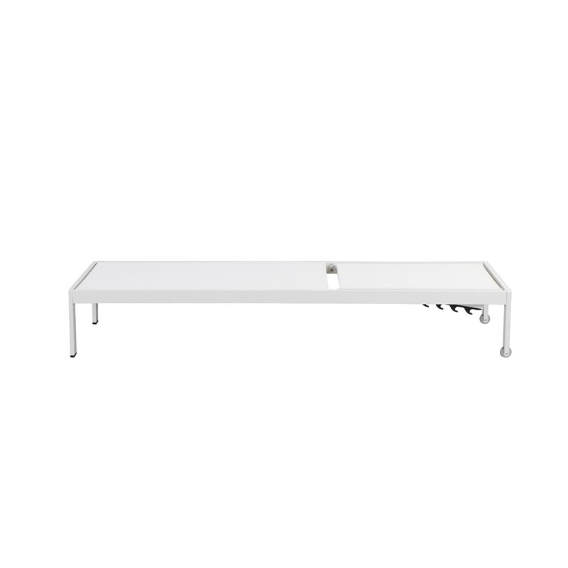 Pangea Home Chester 17-piece Aluminum Patio Sofa Set in White