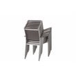 Pangea Home David 9-piece Modern Aluminum Patio Dining Set in Gray
