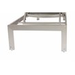 Pangea Home David 11-piece Modern Aluminum Patio Dining Set in Gray