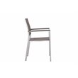 Pangea Home David 11-piece Modern Aluminum Patio Dining Set in Gray