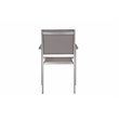Pangea Home David 11-piece Modern Aluminum Patio Dining Set in Gray