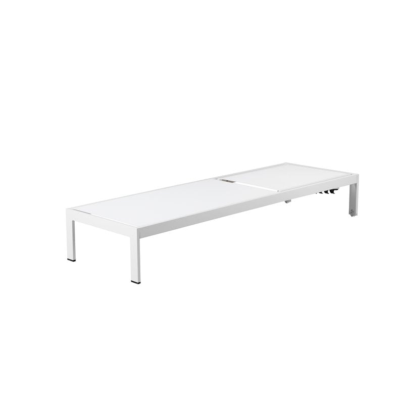 Pangea Home David 11-piece Aluminum Patio Dining Set in White