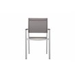 Pangea Home David 13-piece Modern Aluminum Patio Dining Set in Gray