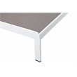 Pangea Home David 13-piece Modern Aluminum Patio Dining Set in White/Gray