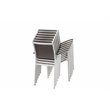 Pangea Home David 13-piece Modern Aluminum Patio Dining Set in White/Gray