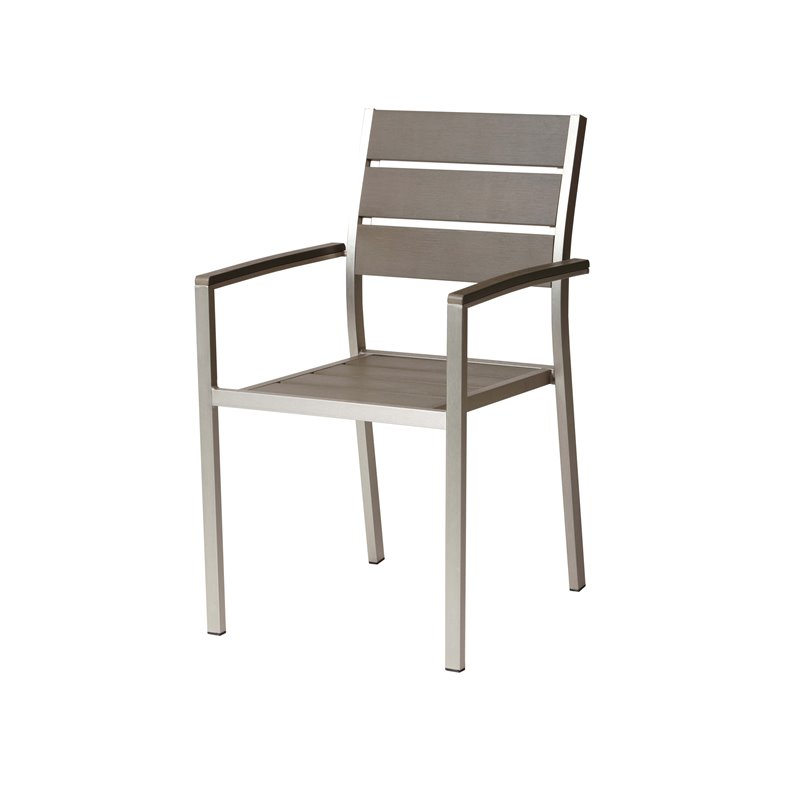 Pangea Home Royal 13-piece Modern Aluminum Patio Sofa Set in Gray