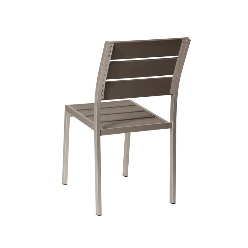 Pangea Home Royal 17-piece Modern Aluminum Patio Sofa Set in Gray