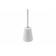 Pangea Home Churchill Modern Genuine Marble & Steel Side Table in White
