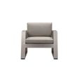Pangea Home Air 4-Piece Modern Aluminum Sofa Set in Gray Finish