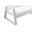 Pangea Home Air 4-Piece Modern Aluminum Sofa Set in White Finish