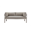 Pangea Home Cloud 4-Piece Modern Aluminum Sofa Set in Gray Finish
