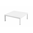 Pangea Home Cloud 4-Piece Modern Aluminum Sofa Set in White Finish