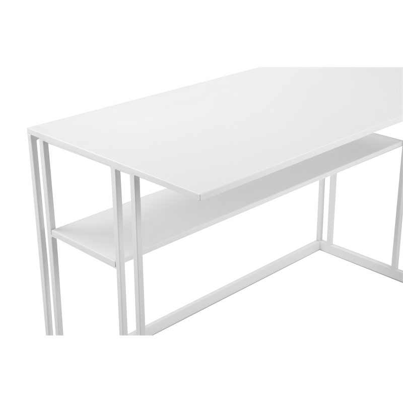 Miley Desk Metal White