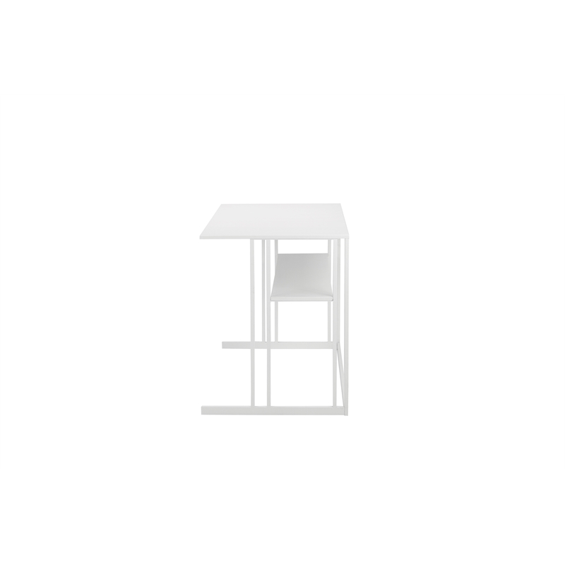 Miley Desk Metal White