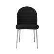 Vera Chair Black Faux Leather (Set of 2)