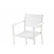 Pangea Home Betty Arm Bar Chairs White Set of 4
