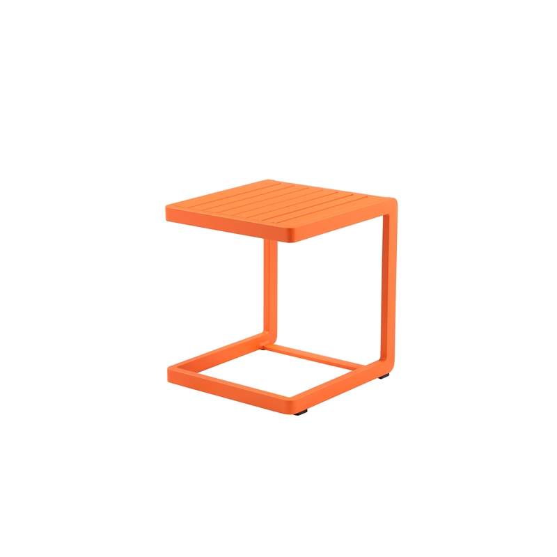 Pangea Home Chris Side Table Orange