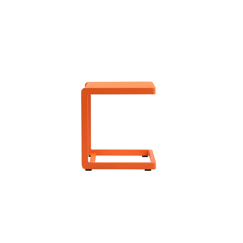 Pangea Home Chris Side Table Orange