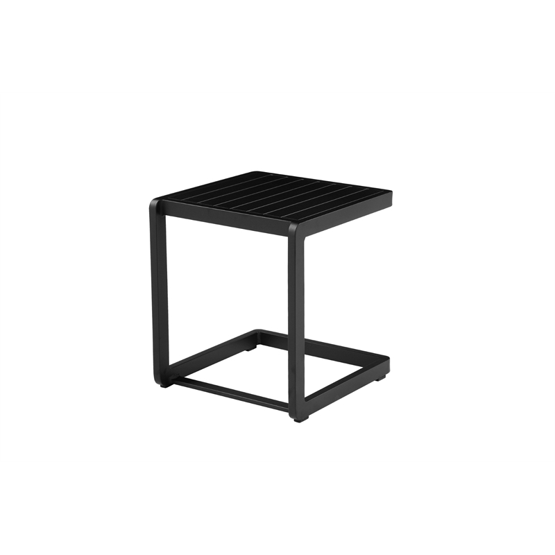 Pangea Home Chris Side Table Black
