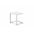 Pangea Home Chris Side Table White
