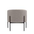 Pangea Home Amanda Arm Chair Boucle Fabric Gray