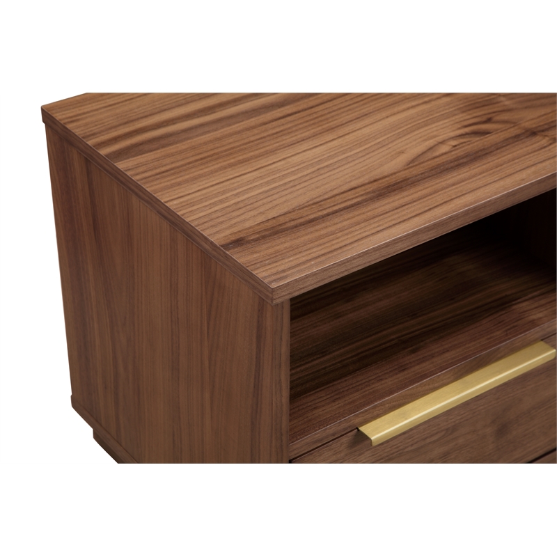 Brad Night Stand Walnut Wood
