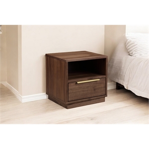Brad Night Stand Walnut Wood