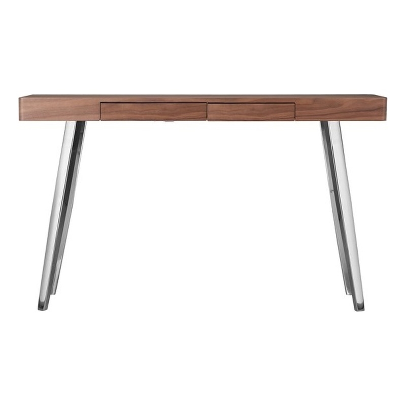 Pangea Home Hal Desk Walnut