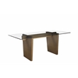 Spencer Dining Table Brass Iron