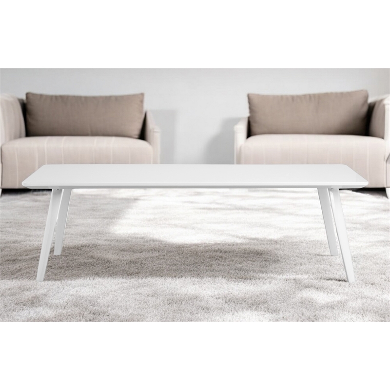 Hal Coffee Table White Engineered Wood