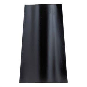 Nearly Natural 14&quot Modern Metal Vase in Black