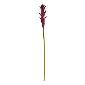 Nearly Natural 28&quot Mini Star Bromeliad Artificial Flower (Set of 6) in Pink