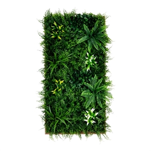Nearly Natural 20&quot x 40&quot UV Resistant Costa Rican Forest Living Wall Art Panel