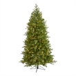 Nearly Natural 6ft Vienna Fir Christmas Tree with 400 Warm White Lights
