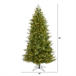 Nearly Natural 7ft Vienna Fir Christmas Tree with 450 Warm White Lights