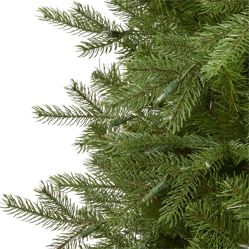Nearly Natural 7ft Vienna Fir Christmas Tree with 450 Warm White Lights