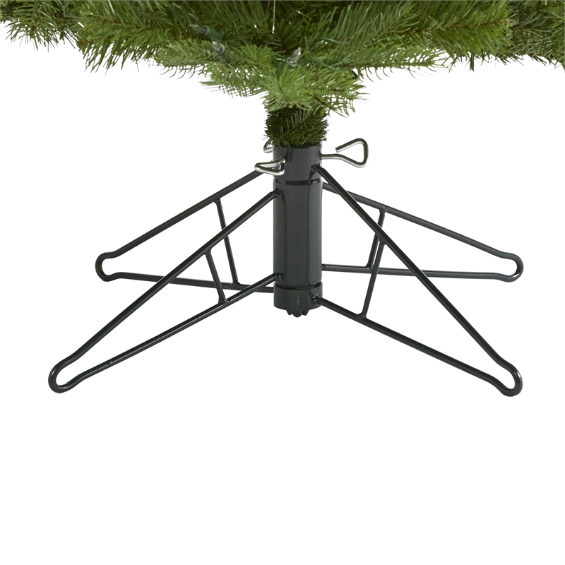 Nearly Natural 7ft Vienna Fir Christmas Tree with 450 Warm White Lights