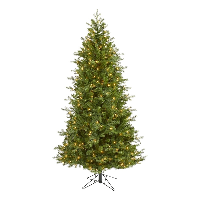 Nearly Natural 7ft Vienna Fir Christmas Tree with 450 Warm White Lights