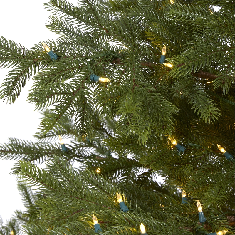 Nearly Natural 7.5ft South Carolina Spruce Real Touch Christmas Tree