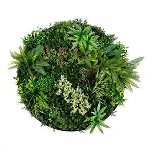 Nearly Natural 38&quot UV Resistant Amazon Rainforest Living Wall Art Panel