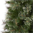 Nearly Natural 10ft Cashmere Slim Christmas Tree with 750 Warm White Lights
