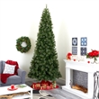 Nearly Natural 10ft Cashmere Slim Christmas Tree with 750 Warm White Lights