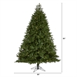 Nearly Natural 7ft Oregon Spruce Christmas Tree with 850 Warm White Microdot L