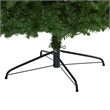 Nearly Natural 10ft Slim Green Mountain Pine Christmas Tree with 800 Clear LED