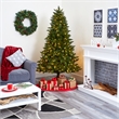 Nearly Natural 6.5ft Vermont Spruce Christmas Tree w/ 450 Warm White LED Lights