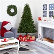 Nearly Natural 6.5ft Vermont Spruce Christmas Tree w/ 450 Warm White LED Lights