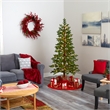Nearly Natural 6.5ft Fairbanks Fir Christmas Tree with 250 Clear Warm LED
