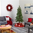 Nearly Natural 6.5ft Fairbanks Fir Christmas Tree with 250 Clear Warm LED