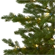Nearly Natural 7.5ft Fairbanks Fir Christmas Tree with 350 Clear Warm LED