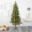 Nearly Natural 7.5ft Fairbanks Fir Christmas Tree with 350 Clear Warm LED